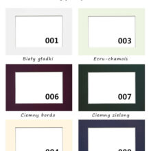 Passe-partout 10x15 okno 6x9