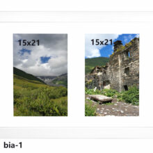 Galeria na 2 zdjęcia 15x21 NINA