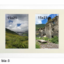 Galeria na 2 zdjęcia 15x21 NINA