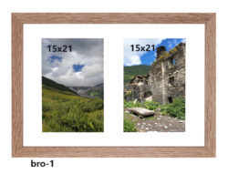 Galeria na 2 zdjęcia 15x21 NINA