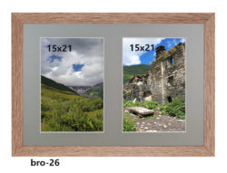 Galeria na 2 zdjęcia 15x21 NINA