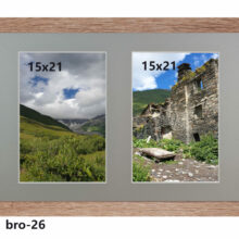 Galeria na 2 zdjęcia 15x21 NINA