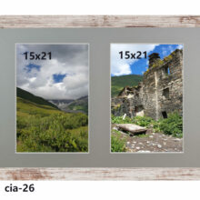 Galeria na 2 zdjęcia 15x21 NINA