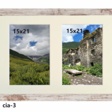 Galeria na 2 zdjęcia 15x21 NINA
