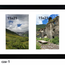 Galeria na 2 zdjęcia 15x21 NINA