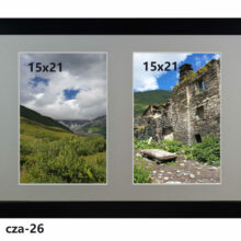 Galeria na 2 zdjęcia 15x21 NINA