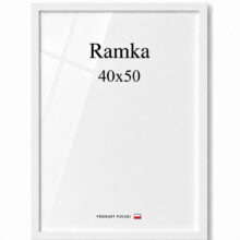Ramka DAISY 40x50 BIAŁA