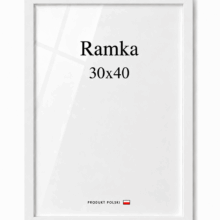 Ramka DAISY 30x40 BIAŁA Ramka DAISY 30x40 BIAŁA