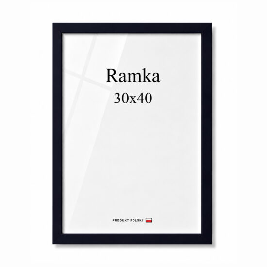 Ramka DAISY 30x40 CZARNA