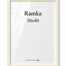 Ramka DAISY 30x40 KREMOWA Ramka DAISY 30x40 KREMOWA