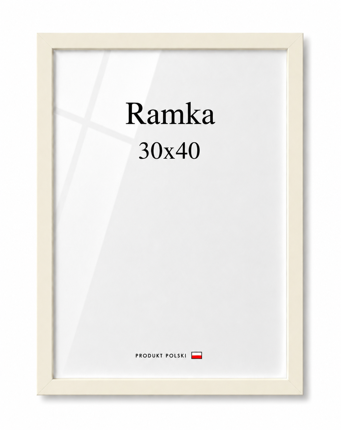 Ramka DAISY 30x40 KREMOWA Ramka DAISY 30x40 KREMOWA
