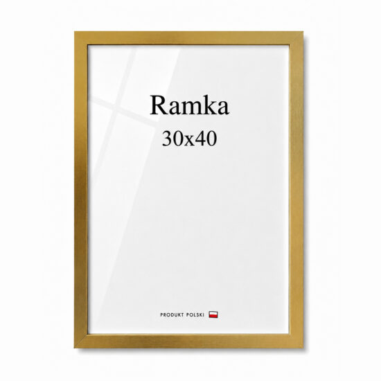 Ramka DAISY 30x40 ZŁOTA