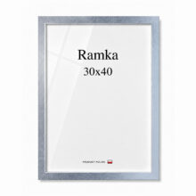 Ramka DAISY 30x40 SREBRNA