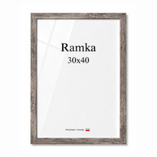 Ramka DAISY 30x40 SZARO-BRĄZOWA