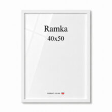 Ramka DAISY 40x50 BIAŁA
