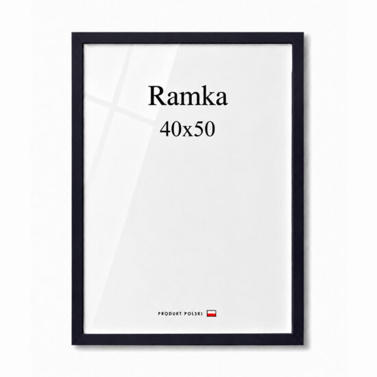 Ramka DAISY 40x50 CZARNA Ramka DAISY 40x50 CZARNA