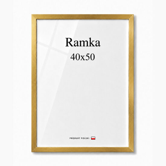 Ramka DAISY 40x50 ZŁOTA