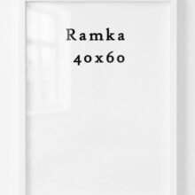 Ramka DAISY 40x60 BIAŁA