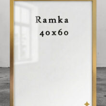 Ramka DAISY 40x60 ZŁOTA Ramka DAISY 40x60 ZŁOTA
