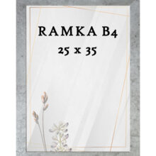Ramka DAISY 25x35 (B4) POPIELATA
