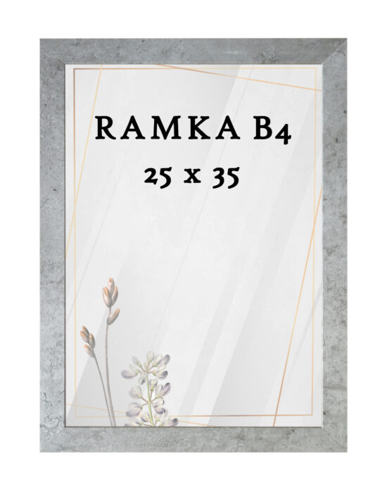 Ramka DAISY 25x35 (B4) POPIELATA Ramka DAISY 25x35 (B4) POPIELATA