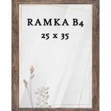 Ramka DAISY 25x35 (B4) BRĄZ Ramka DAISY 25x35 (B4) BRĄZ