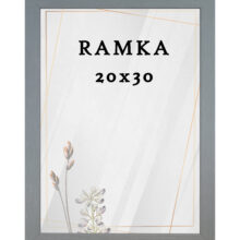 Ramka DAISY 20x30 SZARA Ramka DAISY 20x30 SZARA