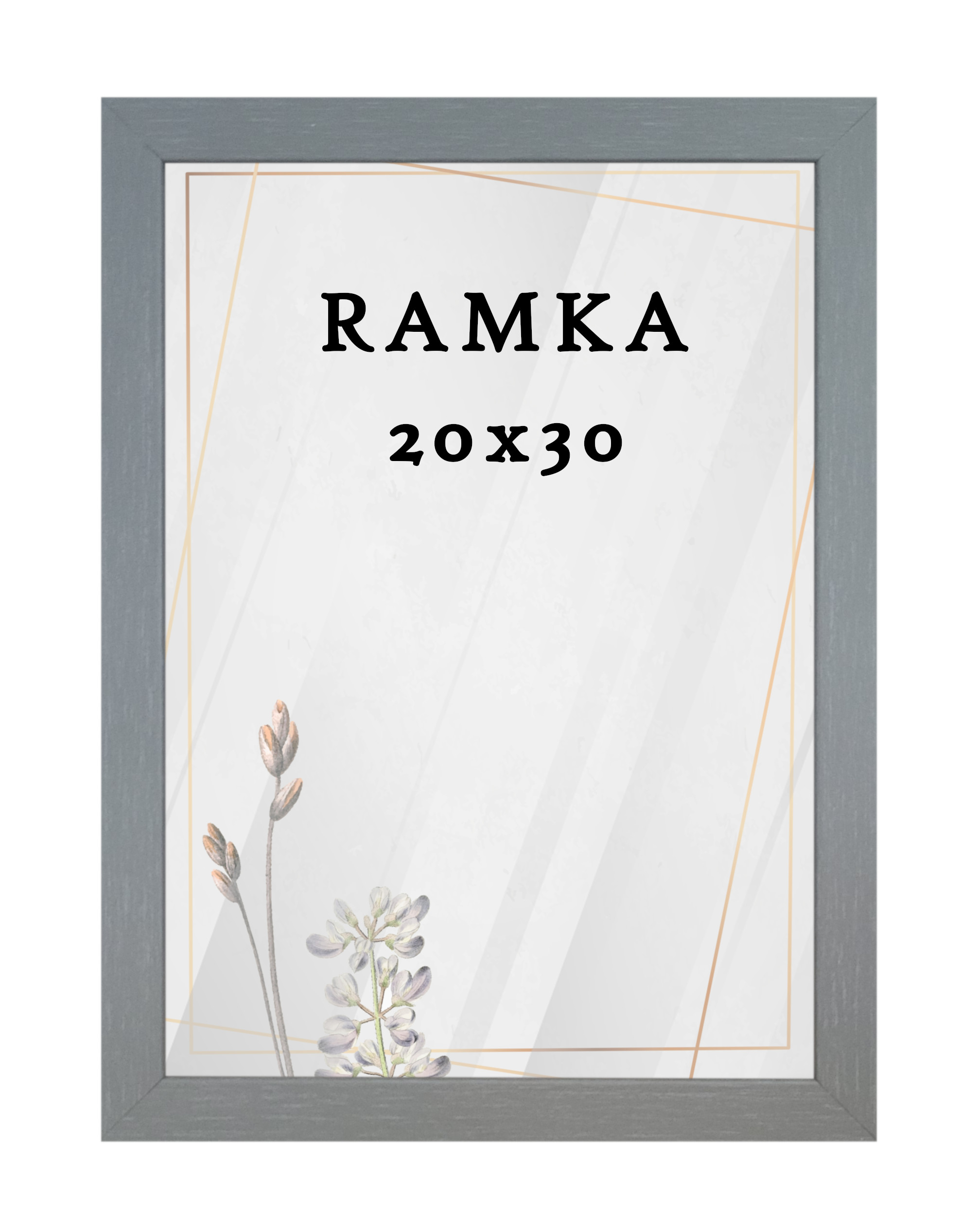 Ramka DAISY 20x30 SZARA Ramka DAISY 20x30 SZARA