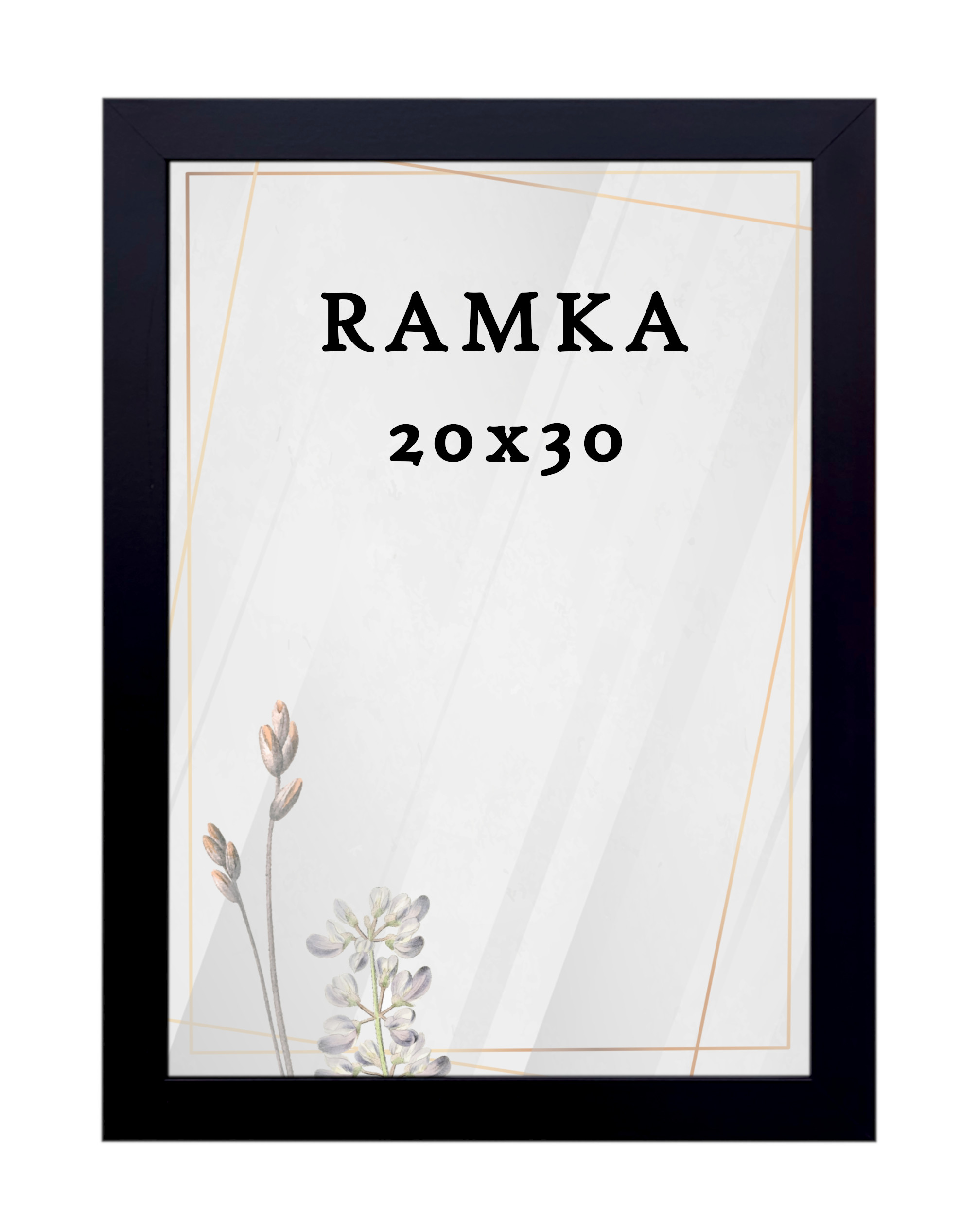 Ramka DAISY 20x30 CZARNA Ramka DAISY 20x30 CZARNA