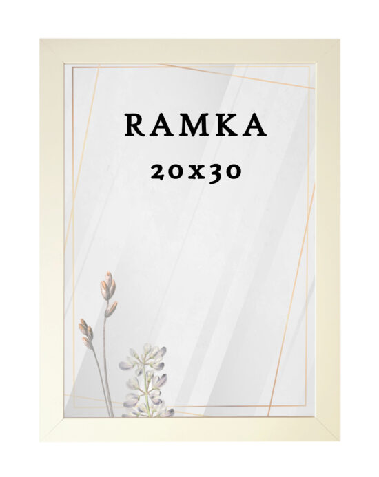 Ramka DAISY 20x30 KREMOWA Ramka DAISY 20x30 KREMOWA