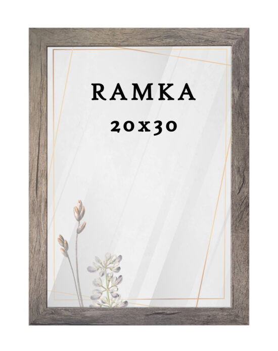 Ramka DAISY 20x30 SZARO-BRĄZOWA Ramka DAISY 20x30 SZARO-BRĄZOWA