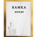 Ramka DAISY 20x30 ZŁOTA Ramka DAISY 20x30 ZŁOTA