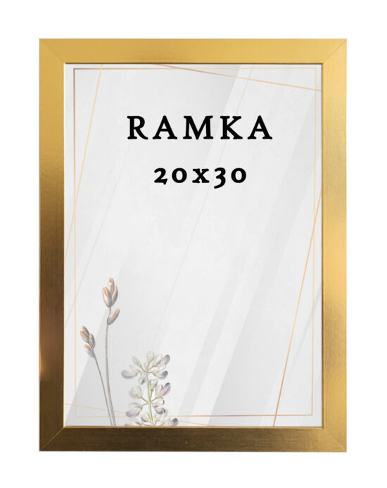 Ramka DAISY 20x30 ZŁOTA