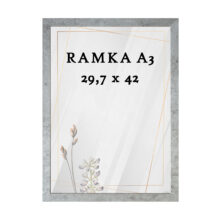 Ramka DAISY 29,7x42 (A3) POPIELATA Ramka DAISY 29,7x42 (A3) POPIELATA