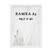 Ramka DAISY 29,7x42 (A3) BIAŁA Ramka DAISY 29,7x42 (A3) BIAŁA