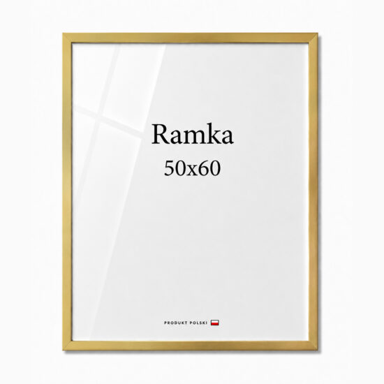 Ramka DAISY 50x60 ZŁOTA
