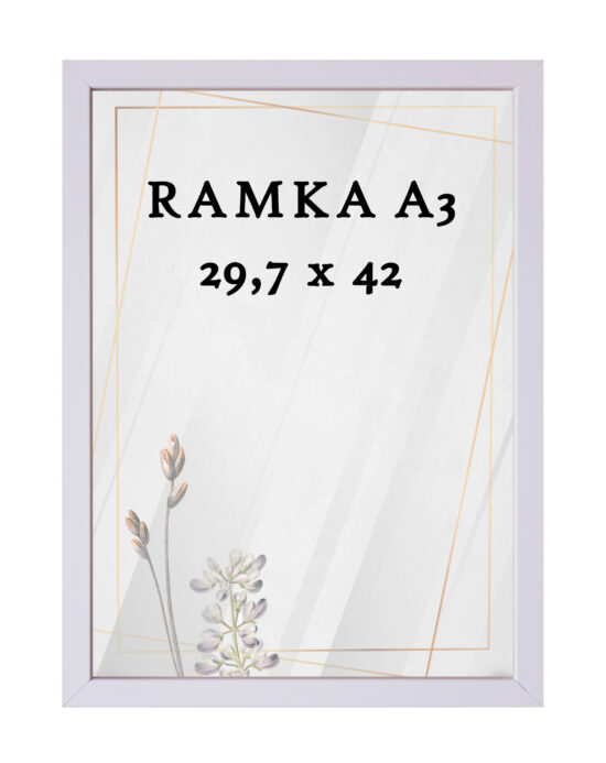 Ramka DAISY 29,7x42 (A3) RÓŻOWA