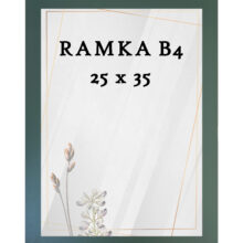 Ramka DAISY 25x35 (B4) ZIELONA