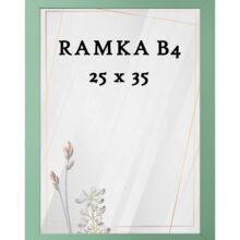 Ramka DAISY 25x35 (B4) MIĘTOWA Ramka DAISY 25x35 (B4) MIĘTOWA