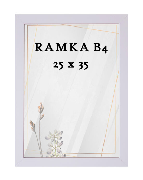 Ramka DAISY 25x35 (B4) RÓŻOWA