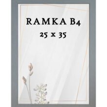 Ramka DAISY 25x35 (B4) SZARA Ramka DAISY 25x35 (B4) SZARA