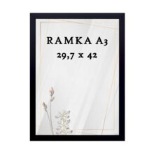 Ramka DAISY 29,7x42 (A3) CZARNA Ramka DAISY 29,7x42 (A3) CZARNA