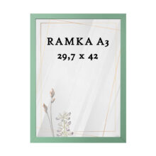 Ramka DAISY 29,7x42 (A3) MIĘTOWA Ramka DAISY 29,7x42 (A3) MIĘTOWA