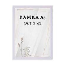 Ramka DAISY 29,7x42 (A3) RÓŻOWA Ramka DAISY 29,7x42 (A3) RÓŻOWA