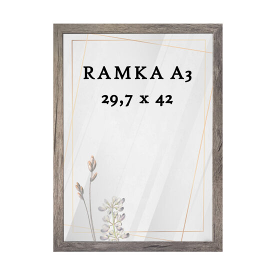 Ramka DAISY 29,7x42 (A3) SZARO-BRĄZOWA Ramka DAISY 29,7x42 (A3) SZARO-BRĄZOWA
