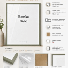Ramka DAISY 50x60 LAUROWA Ramka DAISY 50x60 LAUROWA