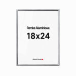 Ramka aluminiowa srebrna 18x24 Ramka aluminiowa srebrna 18x24
