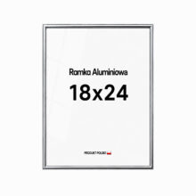Ramka aluminiowa srebrna 18x24 Ramka aluminiowa srebrna 18x24