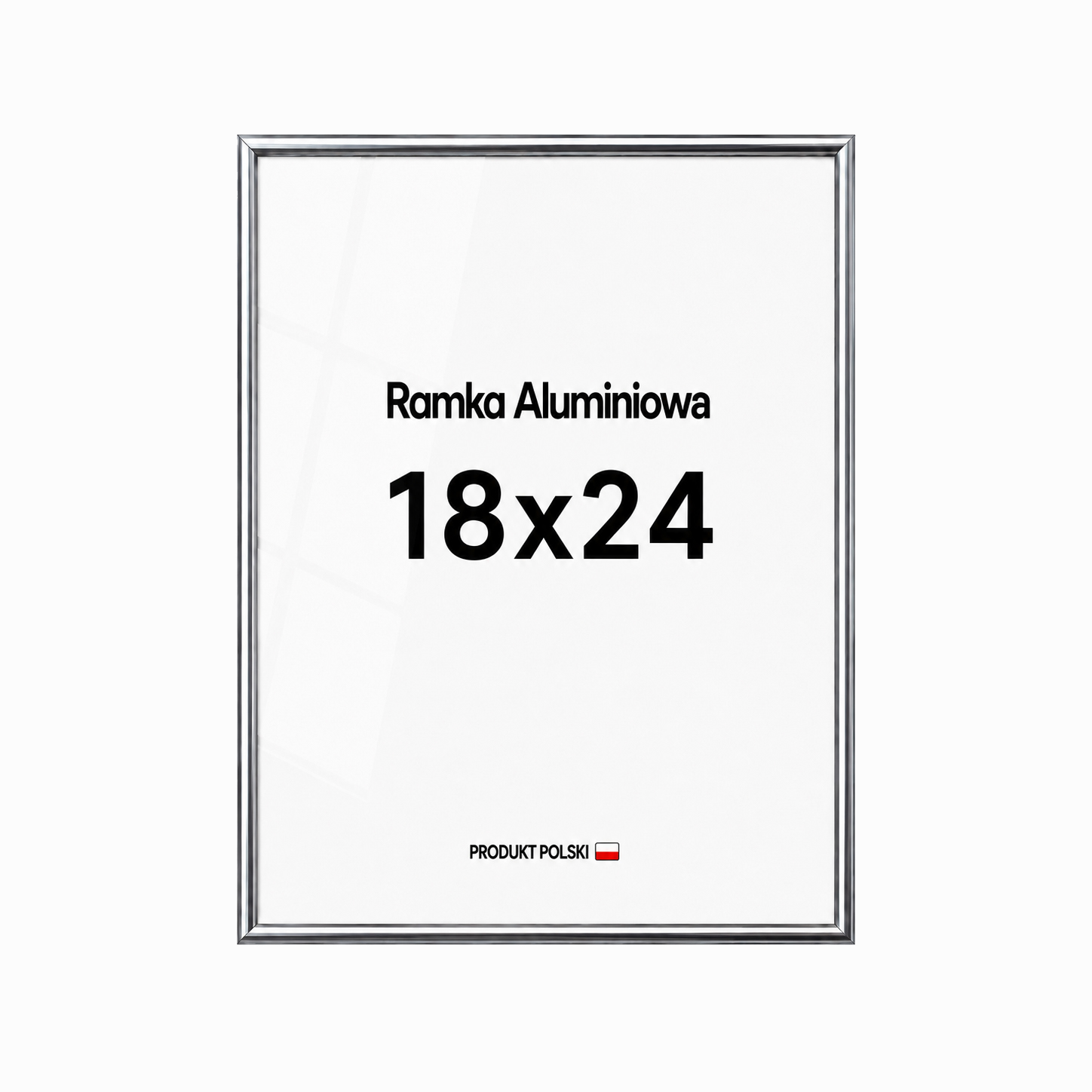 Ramka aluminiowa srebrna 18x24 Ramka aluminiowa srebrna 18x24