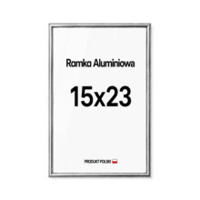 Ramka aluminiowa srebrna 15x23 Ramka aluminiowa srebrna 15x23